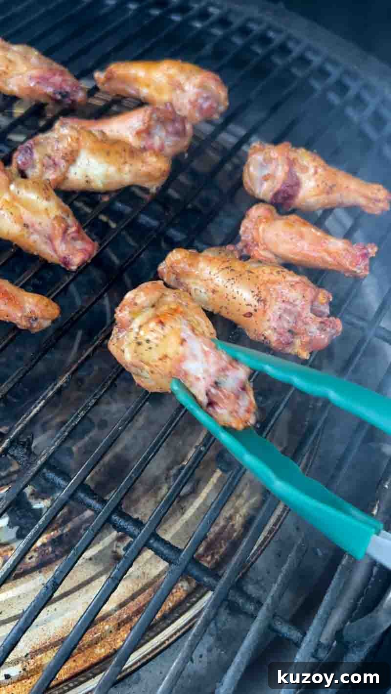 Crispy Garlic Parmesan Wings on the Big Green Egg: Perfect Recipe 10 Big Green Egg Garlic Parmesan Chicken Wings