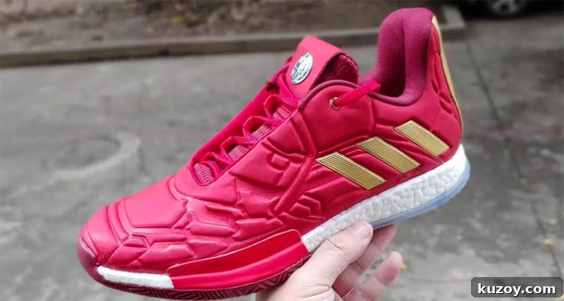 First Look: adidas Harden Vol. 3 Ironman Colorway Review 3 adidas Harden 3 'Ironman'