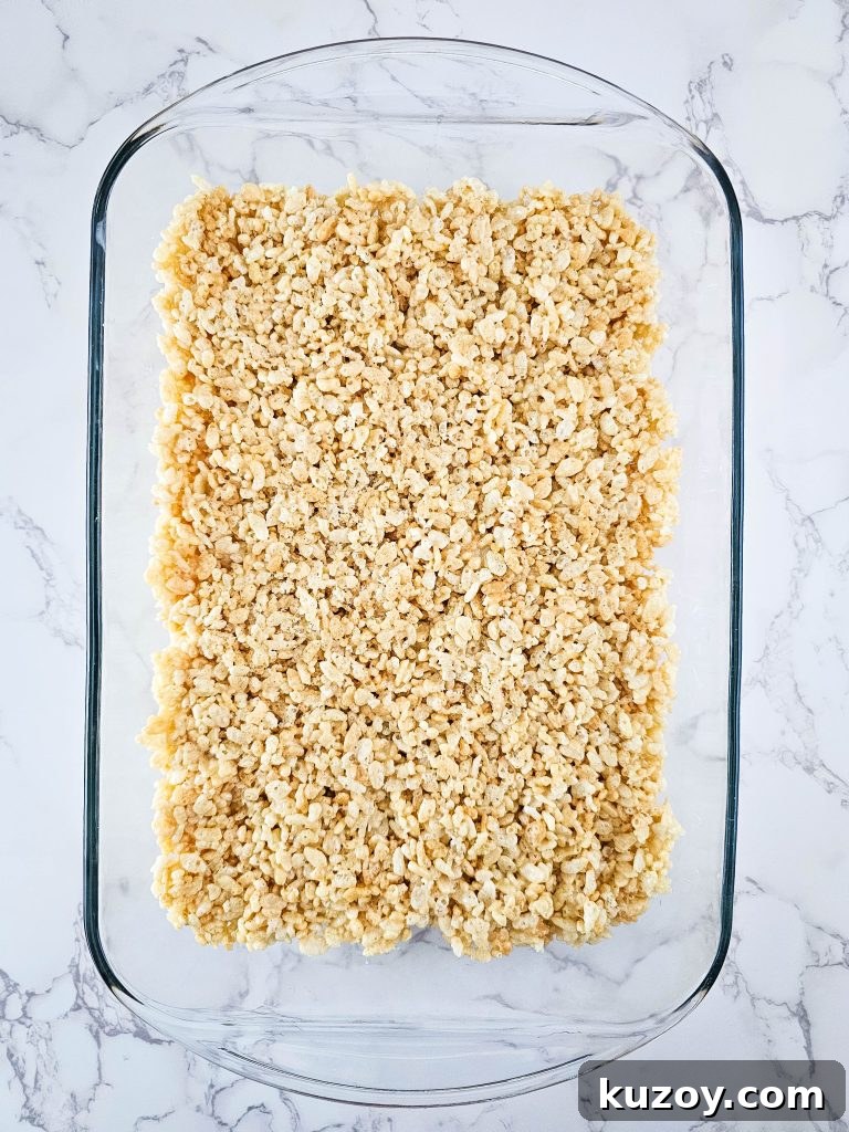 Blue Candy-Coated Rice Krispies Pops: Fun Party Treats 7 Rice Krispies pressed into pan