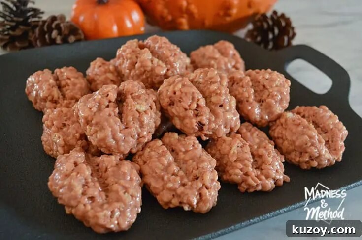 Brain Rice Krispie Treats