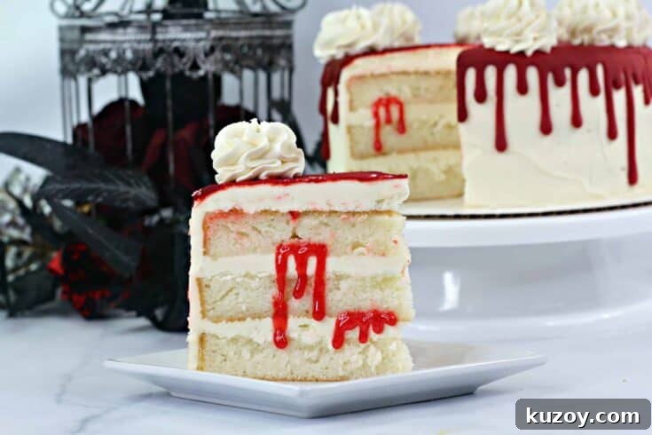 Bloody Vampire Cake
