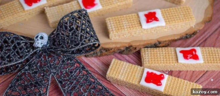 Bloody Bandaid Cookies