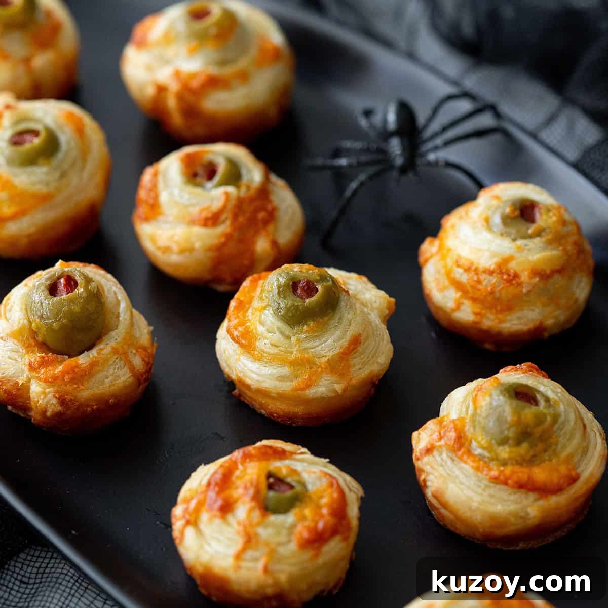 Eyeball Olive Puffs