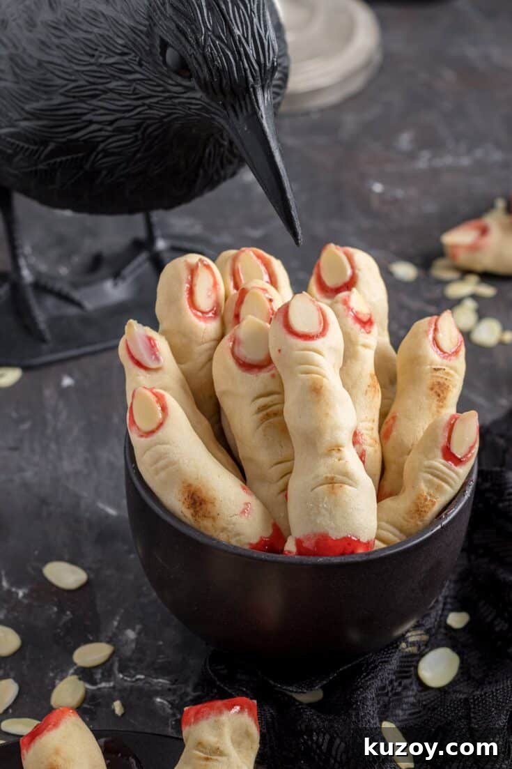 Witch Finger Cookies