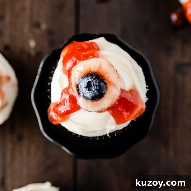 Eyeball Cupcakes