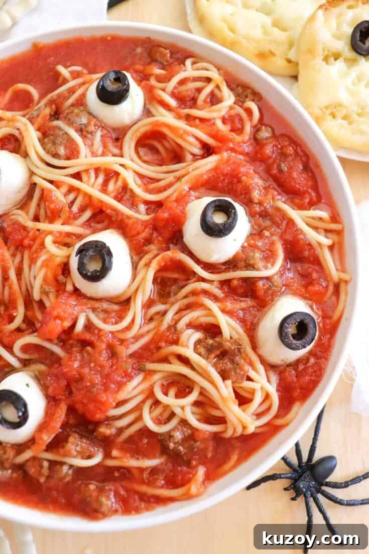 Eyeball Spaghetti