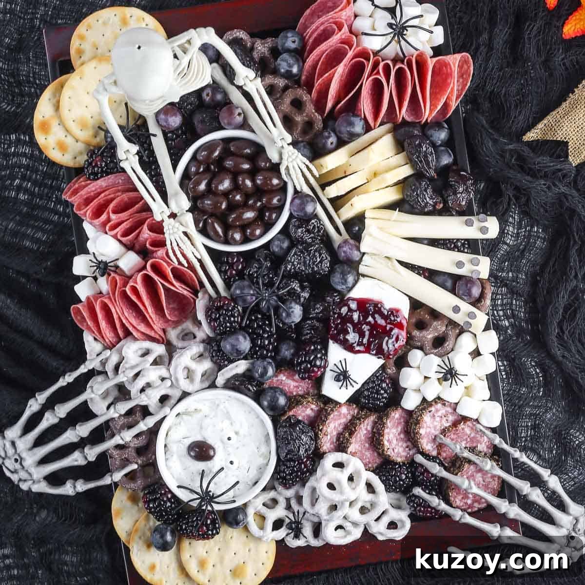 Spooky Charcuterie Board