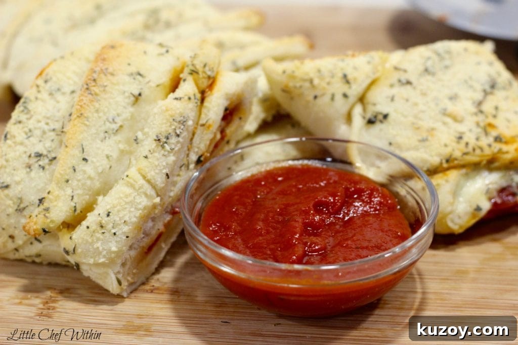 Pizza-Stromboli