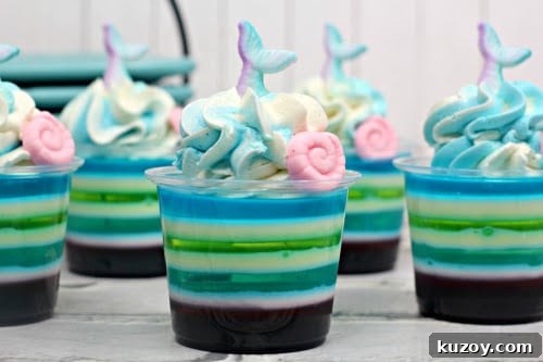 Image for Mermaid Jello Shots