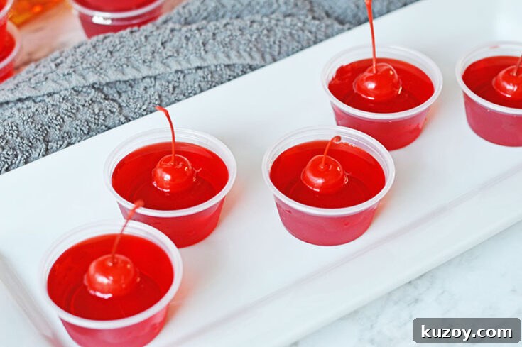 Image for Fireball Jello Shots - Made With Just 3 Ingredients!
