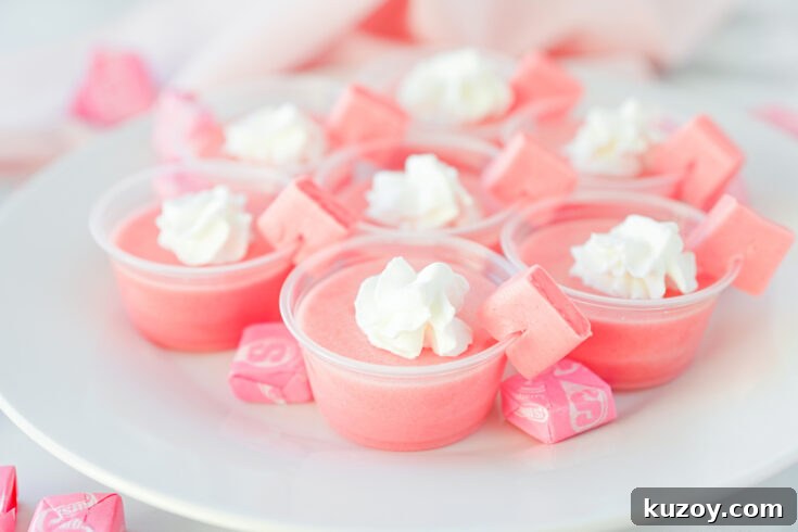 Image for Pink Starburst Jello Shots