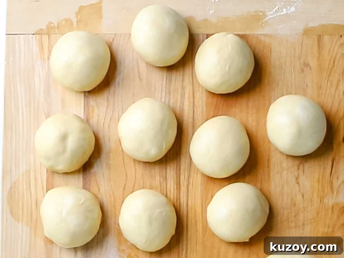 Homemade Brioche Rolls Recipe for Soft, Buttery Loaves 10 Brioche dough formed into rolls.