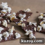 Chocolate Popcorn Bark