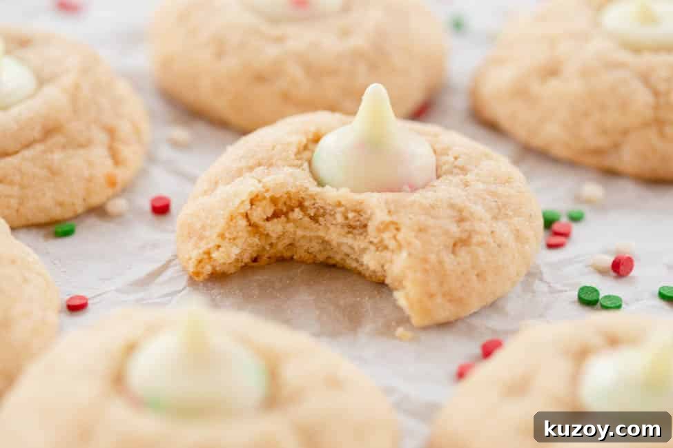 Eggnog Thumbprint Cookies