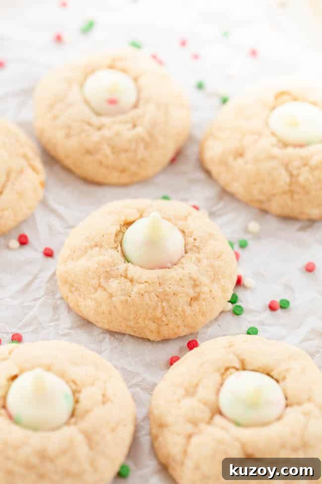 Eggnog Thumbprint Cookies