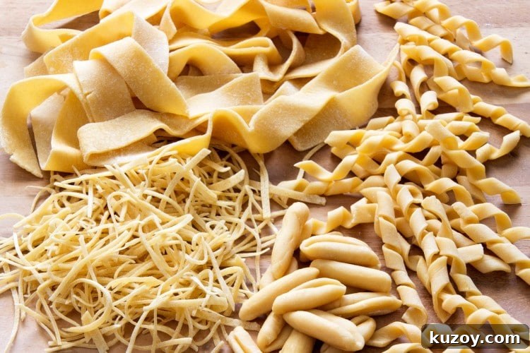 How to Make Pasta Shapes at Home | happyfoodstube.com