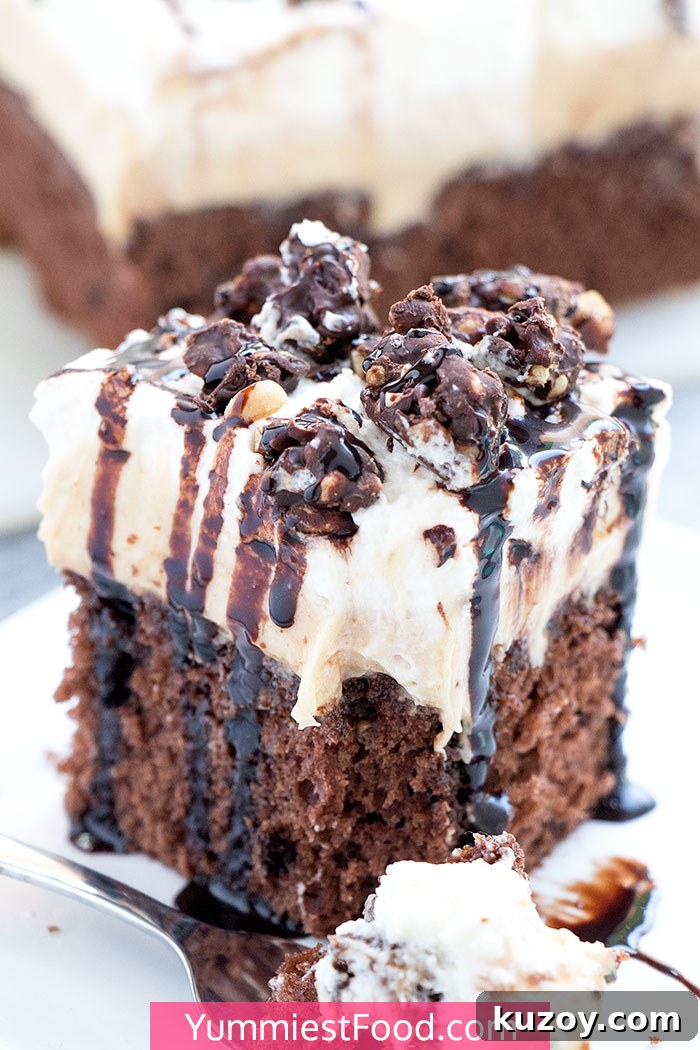 Reese’s Peanut Butter Poke Cake